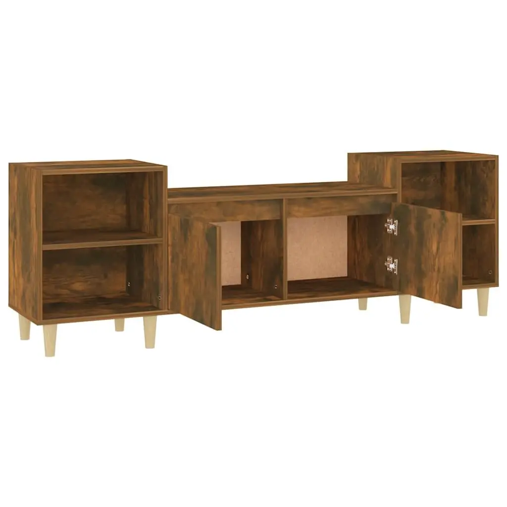 Brown Engineered Wood TV Cabinet 160x35x55cm
