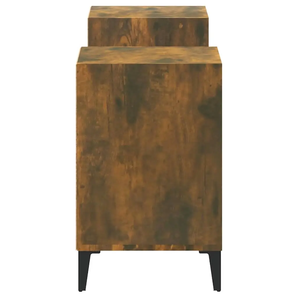 TV Cabinet Media Unit Storage Brown 160x35x55cm Engineered Wood