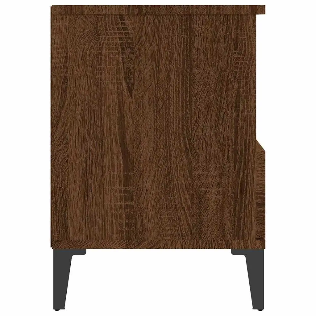 Brown Bedside Cabinets 2 pcs 40x35x50 cm