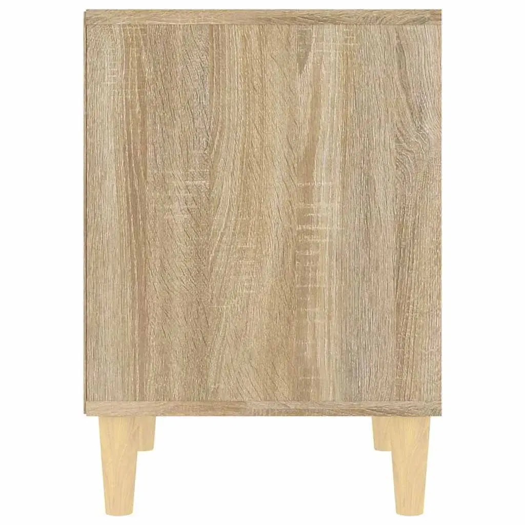 Bedside Cabinets Brown Engineered Wood 40x35x50cm 2 Pieces