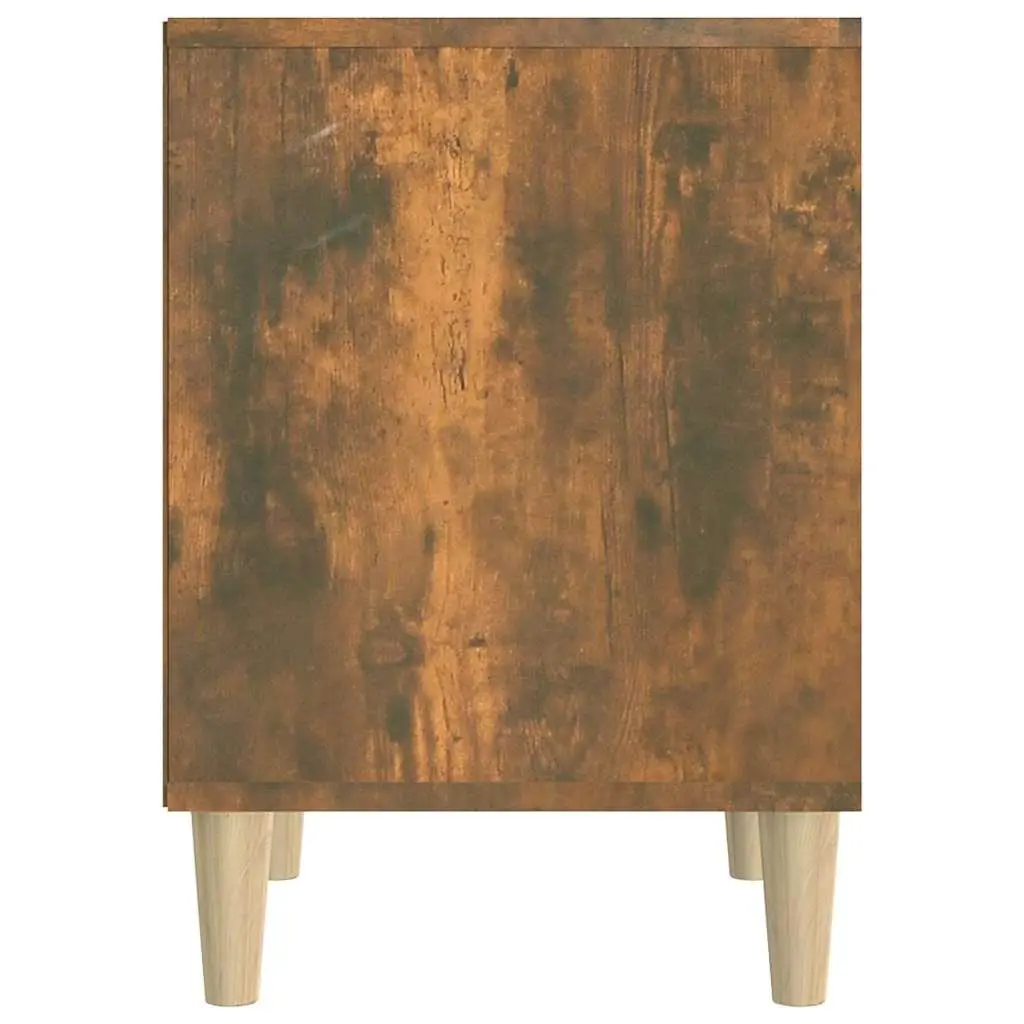 Bedside Cabinet Brown Engineered Wood 40x35x50cm