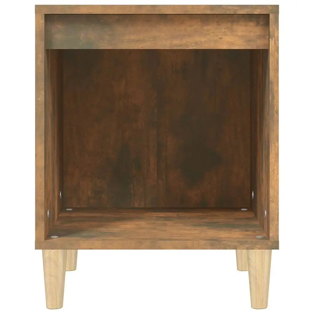 Bedside Cabinets Brown 40x35x50 cm Engineered Wood Storage Nightstands 2 pcs