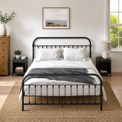 Elegant Black Bedside Cabinets 2 pcs 40x35x50 cm
