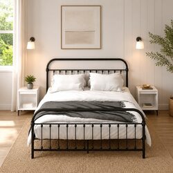 Elegant White Nightstand Set for Bedroom Storage