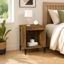 Brown Bedside Cabinet for Stylish Bedroom Storage