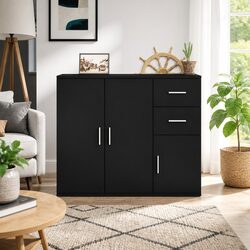 Elegant Black Sideboard Cabinet for Your Home