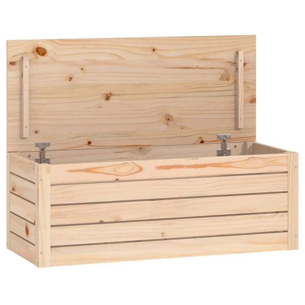 Pine Solid Wood Storage Box for Home Organization