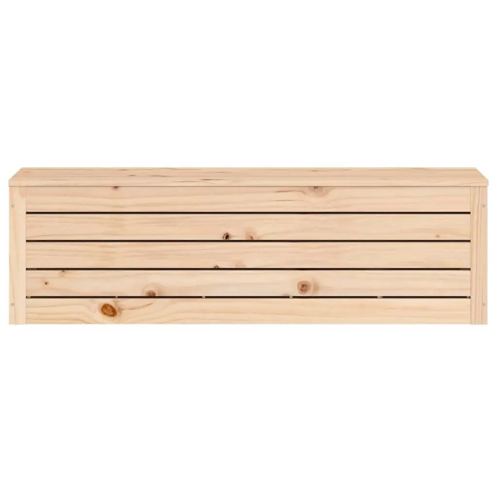 Solid Pine Wood Storage Box for Home Organisation