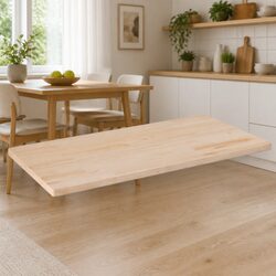 Pine Wood Table Top 110x55cm for Cozy Living Spaces