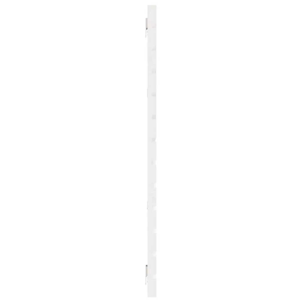 White Wall Headboard in Solid Pine for Bedrooms