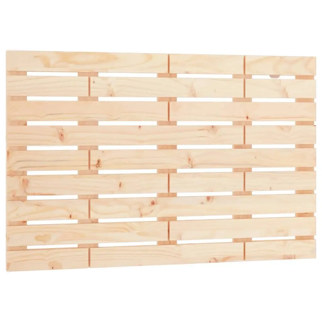Wall Headboard Brown 96 cm Solid Pine Wood