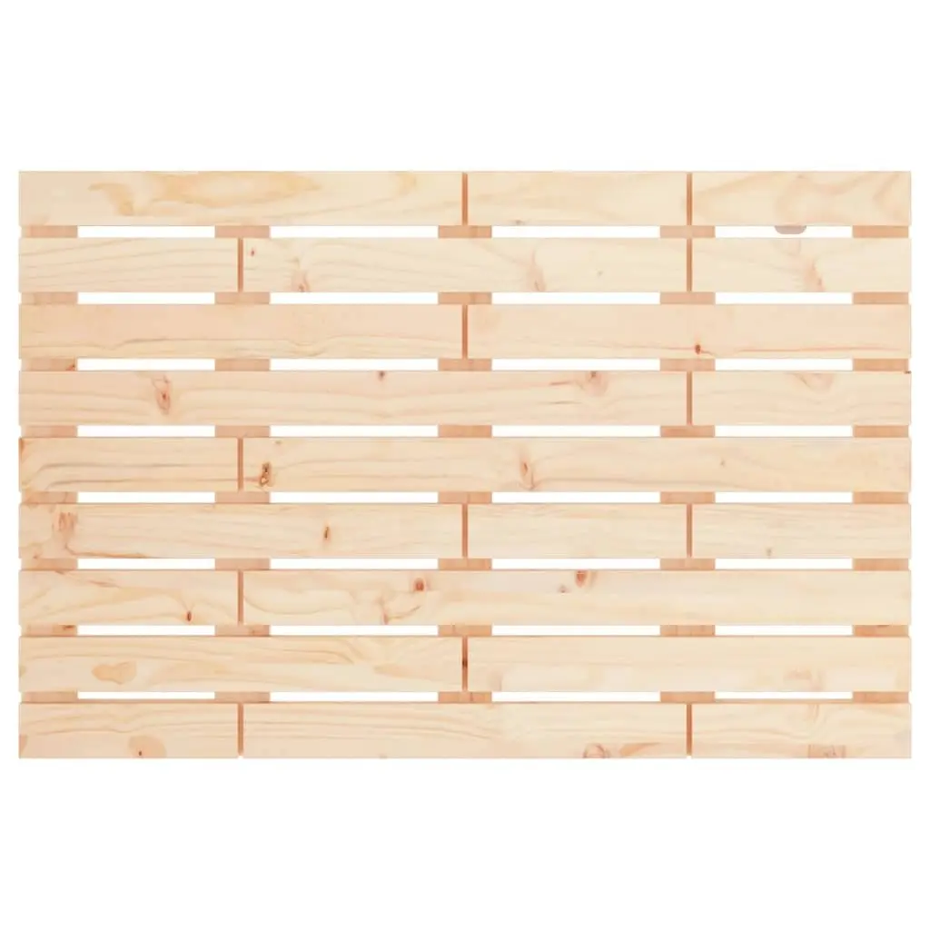 Wall Headboard Brown 96 cm Solid Pine Wood