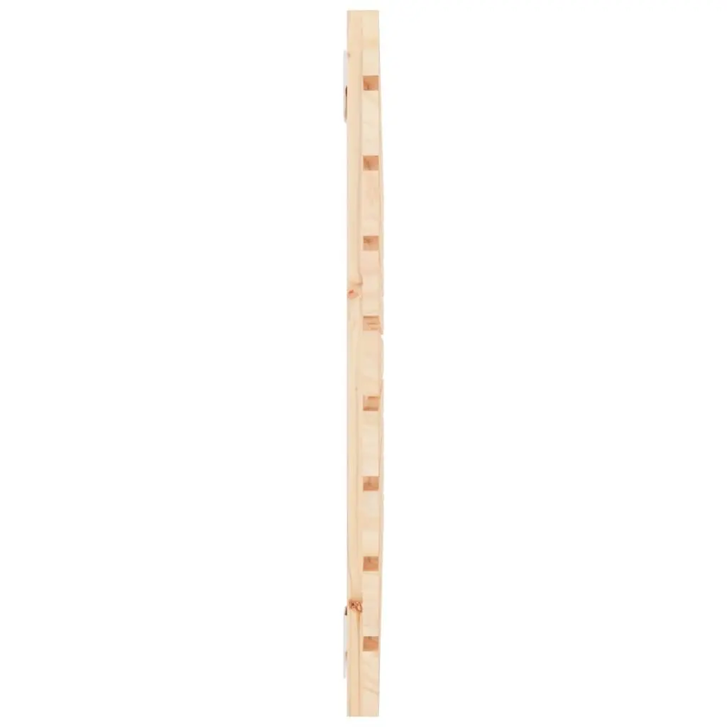 Wall Headboard Brown 96 cm Solid Pine Wood