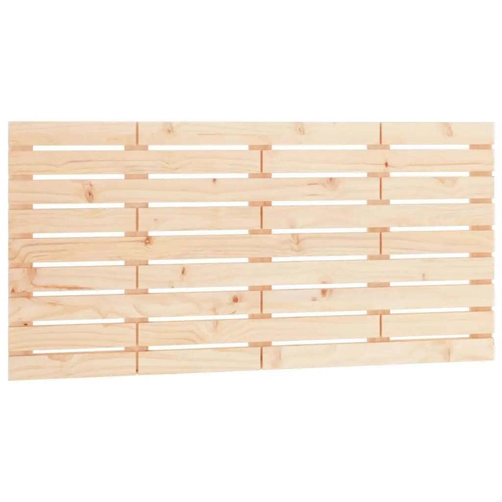 Wall Headboard 156 cm Solid Pine Wood Bedroom Bed Header Elegant Design