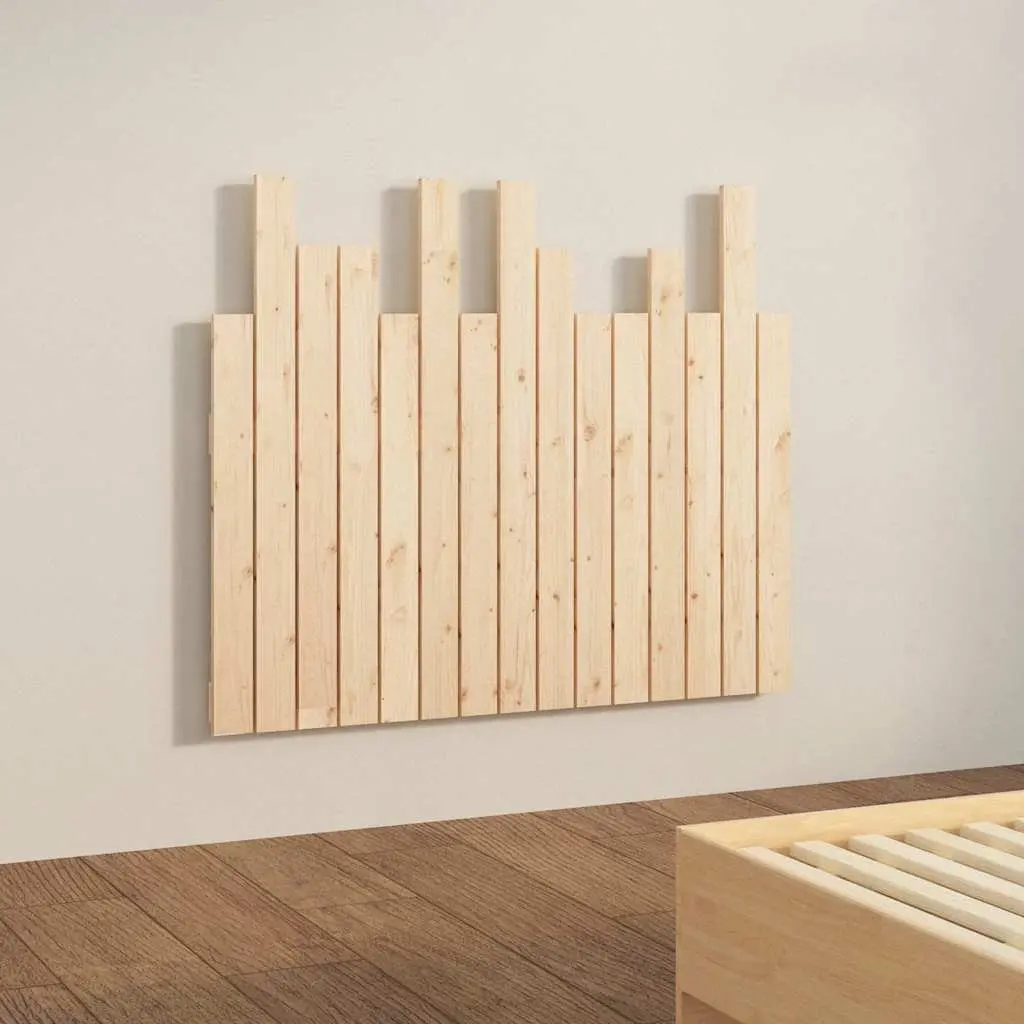 Wall Headboard 95.5cm Solid Pine Wood Bedroom Bed Head Board Mount