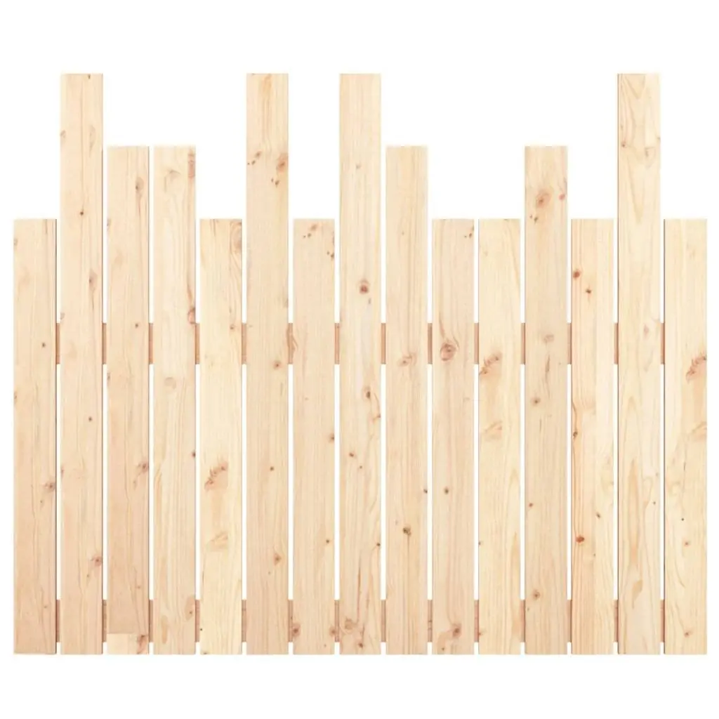 Wall Headboard 95.5cm Solid Pine Wood Bedroom Bed Head Board Mount
