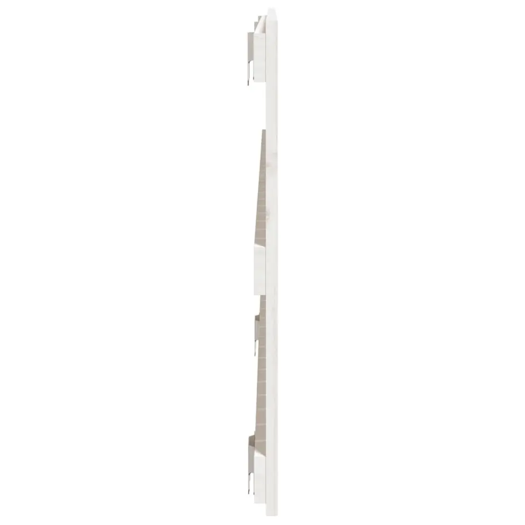 Wall-Mounted Headboard in White 140cm