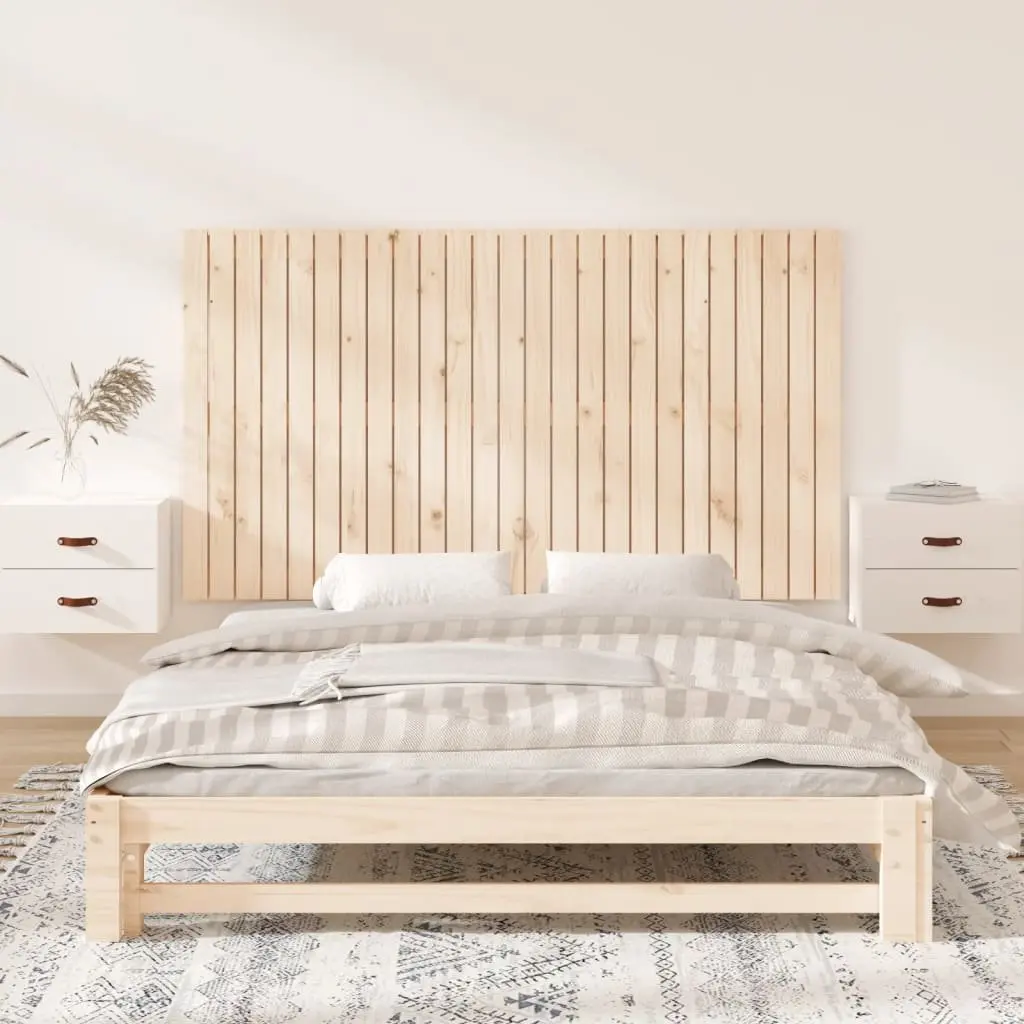 Solid Pine Wood Wall Mounted Headboard 159.5cm