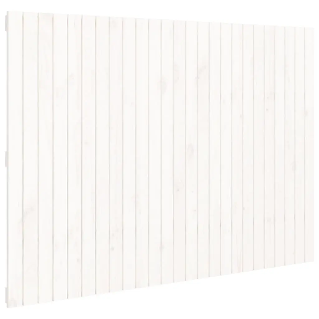 Wall Mounted Headboard 159.5cm White Pine