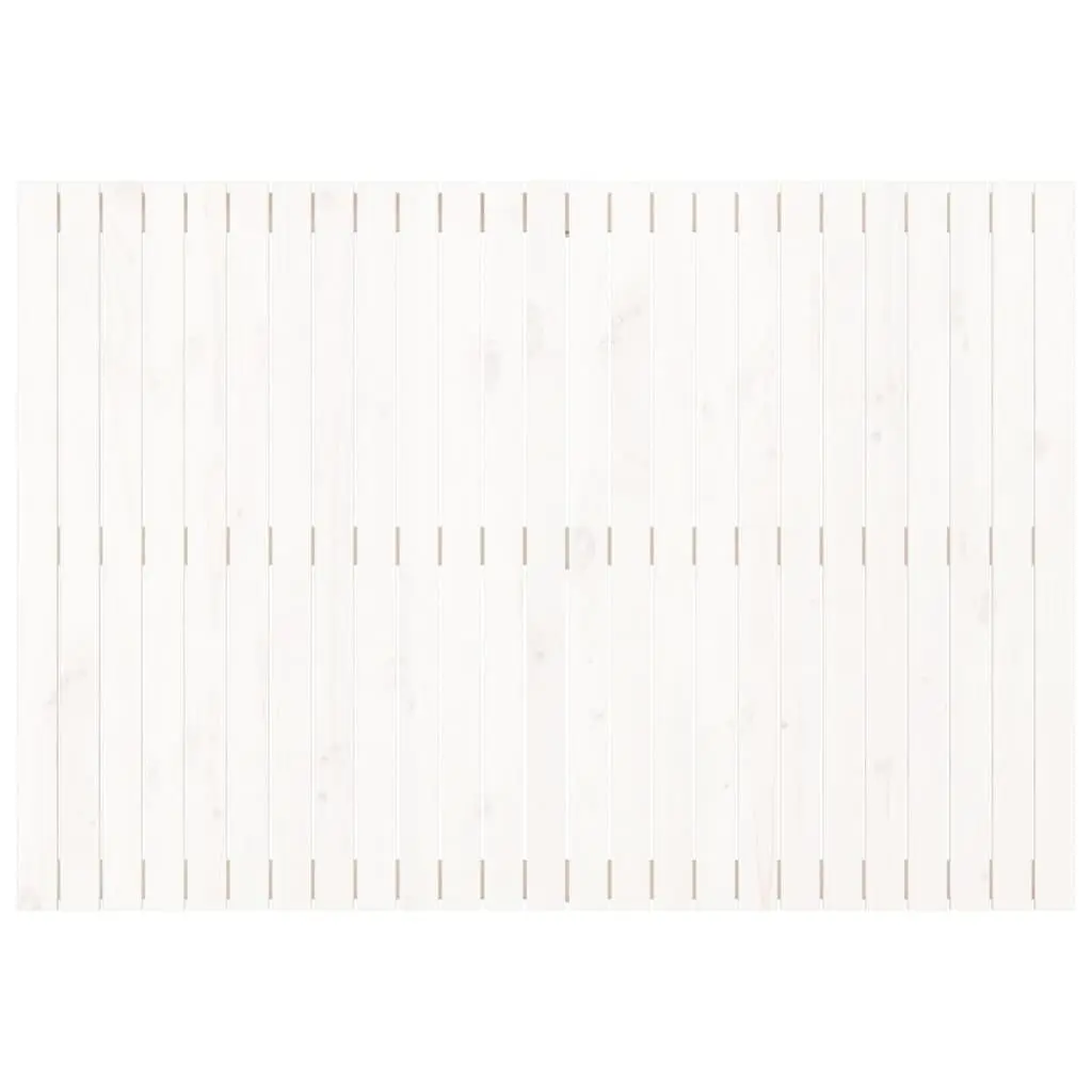 Wall Mounted Headboard 159.5cm White Pine