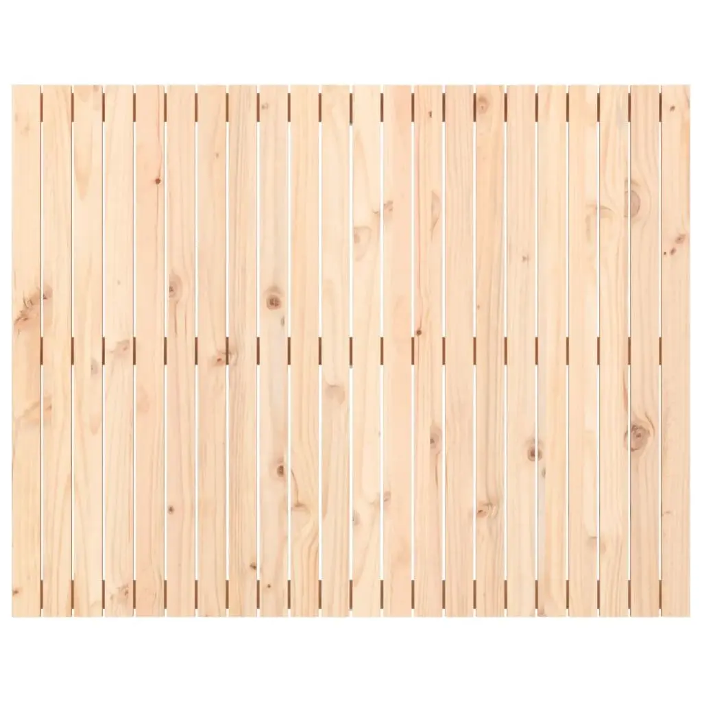 Wall Headboard 140 cm Solid Pine Wood Bedroom Bed Header Back Support