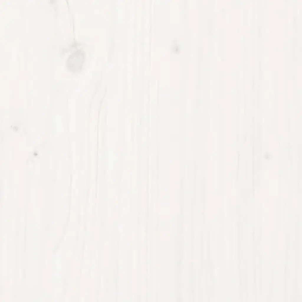 White Wall Headboard in Solid Pine 140cm