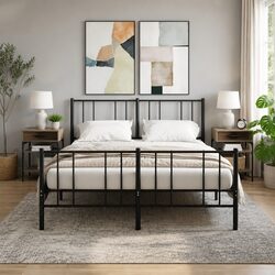 Elegant Grey Sonoma Bedside Tables - 2 pcs