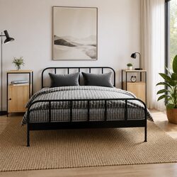 Industrial Nightstand Set 2 pcs Brown 41x31x80 cm
