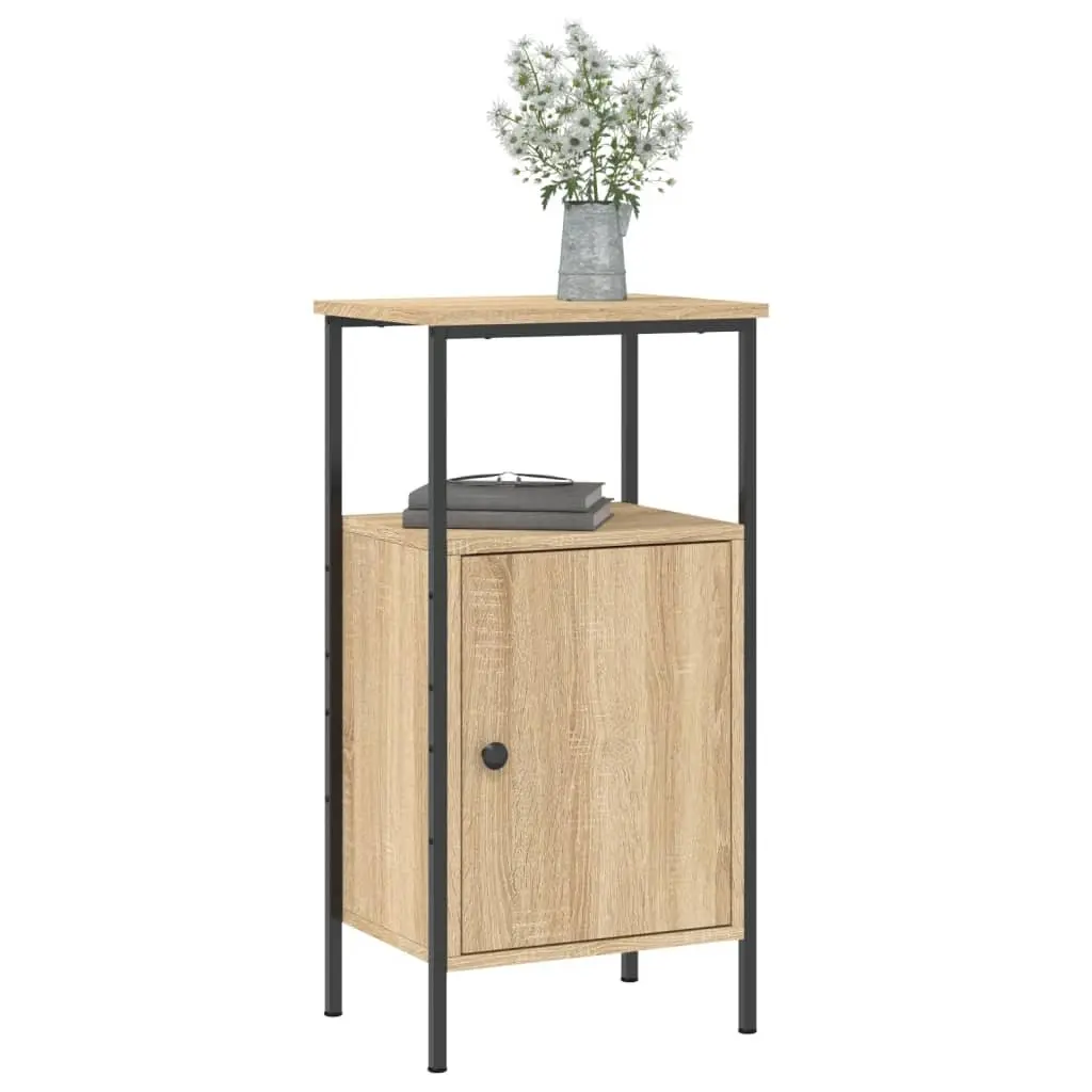 Bedside Cabinets Industrial Brown 41x31x80 cm Engineered Wood 2 Piece