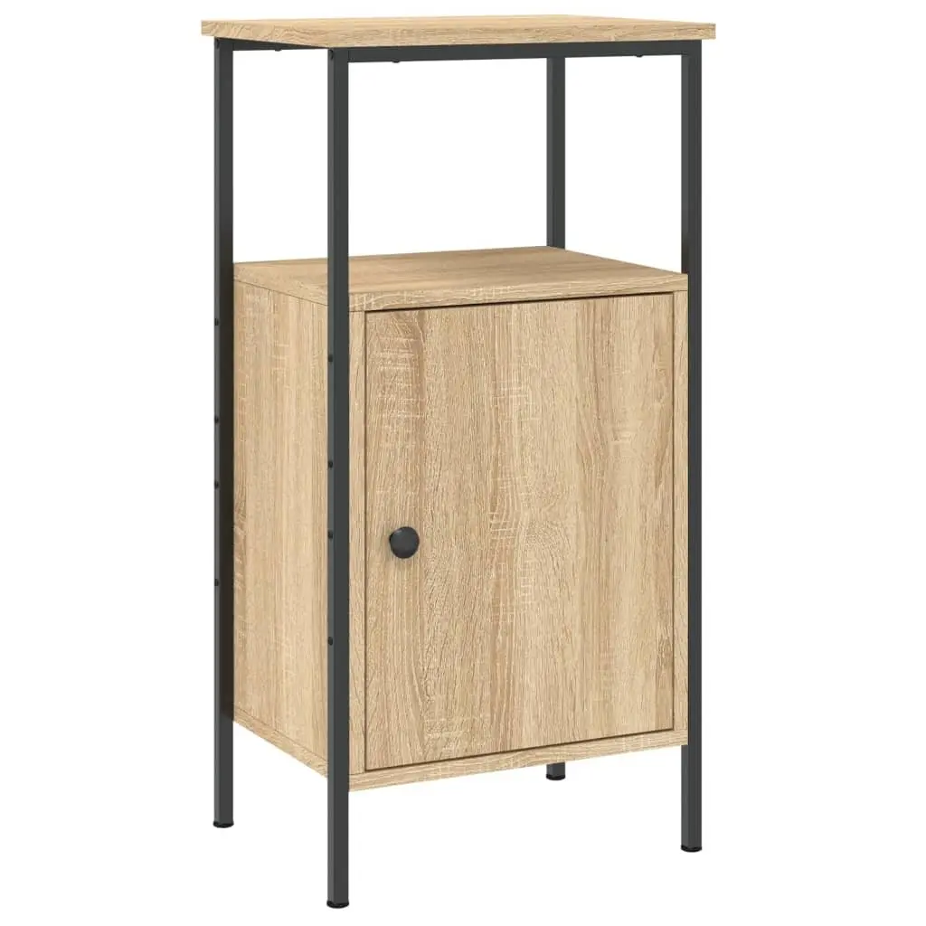 Bedside Cabinets Industrial Brown 41x31x80 cm Engineered Wood 2 Piece