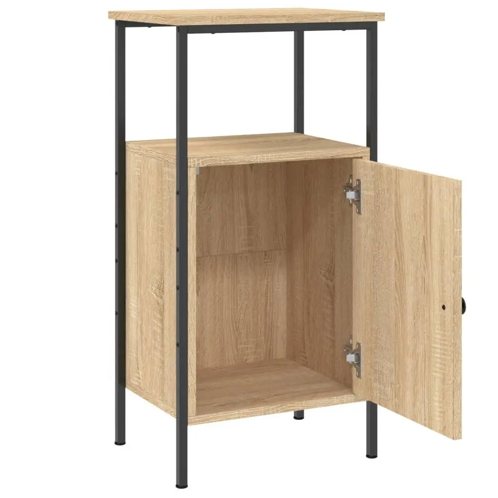 Bedside Cabinets Industrial Brown 41x31x80 cm Engineered Wood 2 Piece