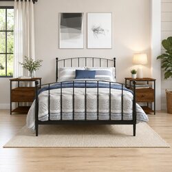 Brown Oak Bedside Cabinets 2pcs for Cozy Bedrooms