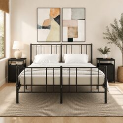 Elegant Black Bedside Cabinets for Cozy Spaces