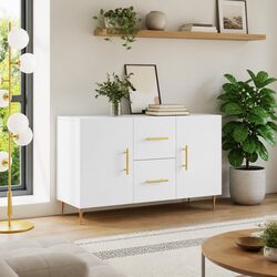 White Modern Sideboard 100x36x60cm for Your Home