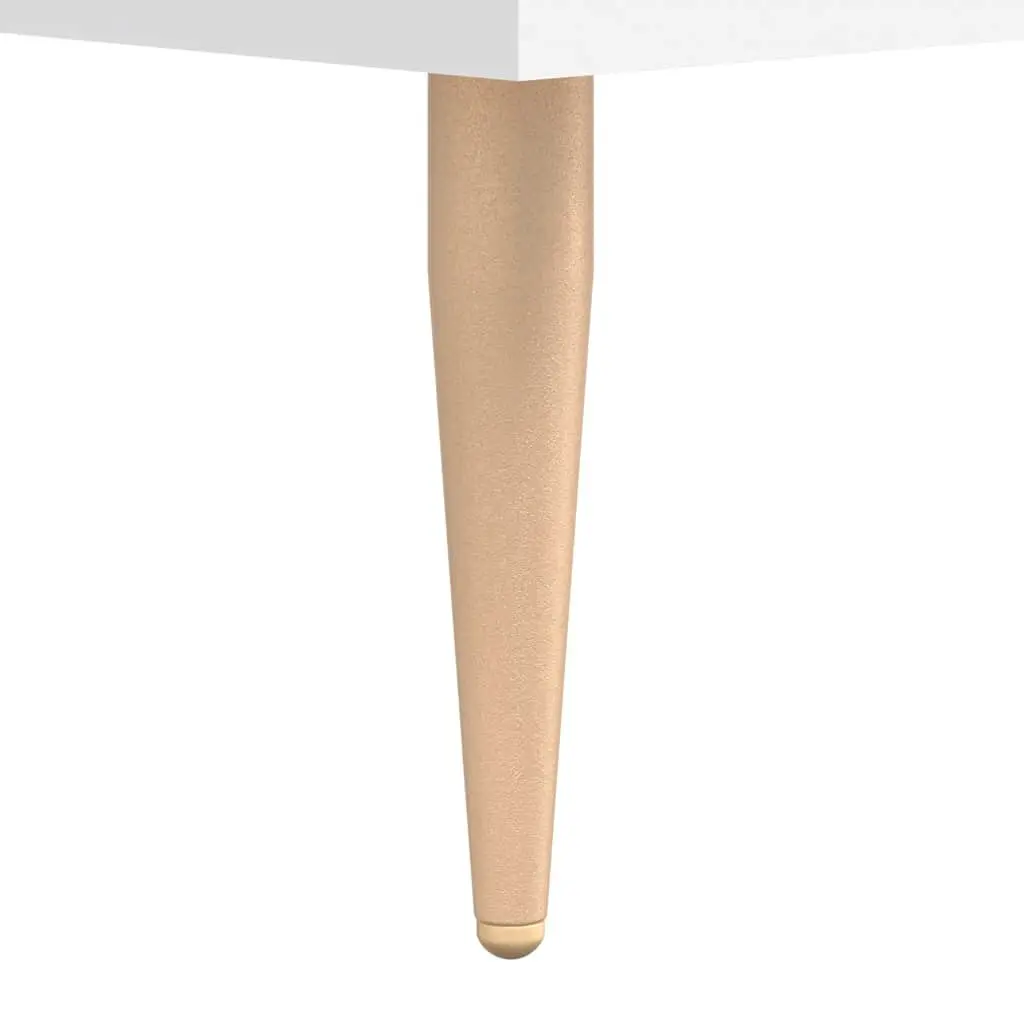 Sideboard White 100x36x60cm Modern Storage Cabinet Engineered Wood Buffet