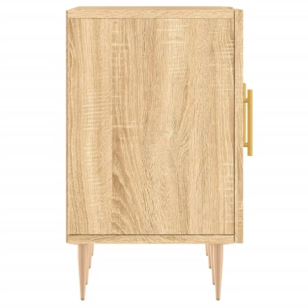 Sonoma Oak Brown Engineered Wood TV Cabinet