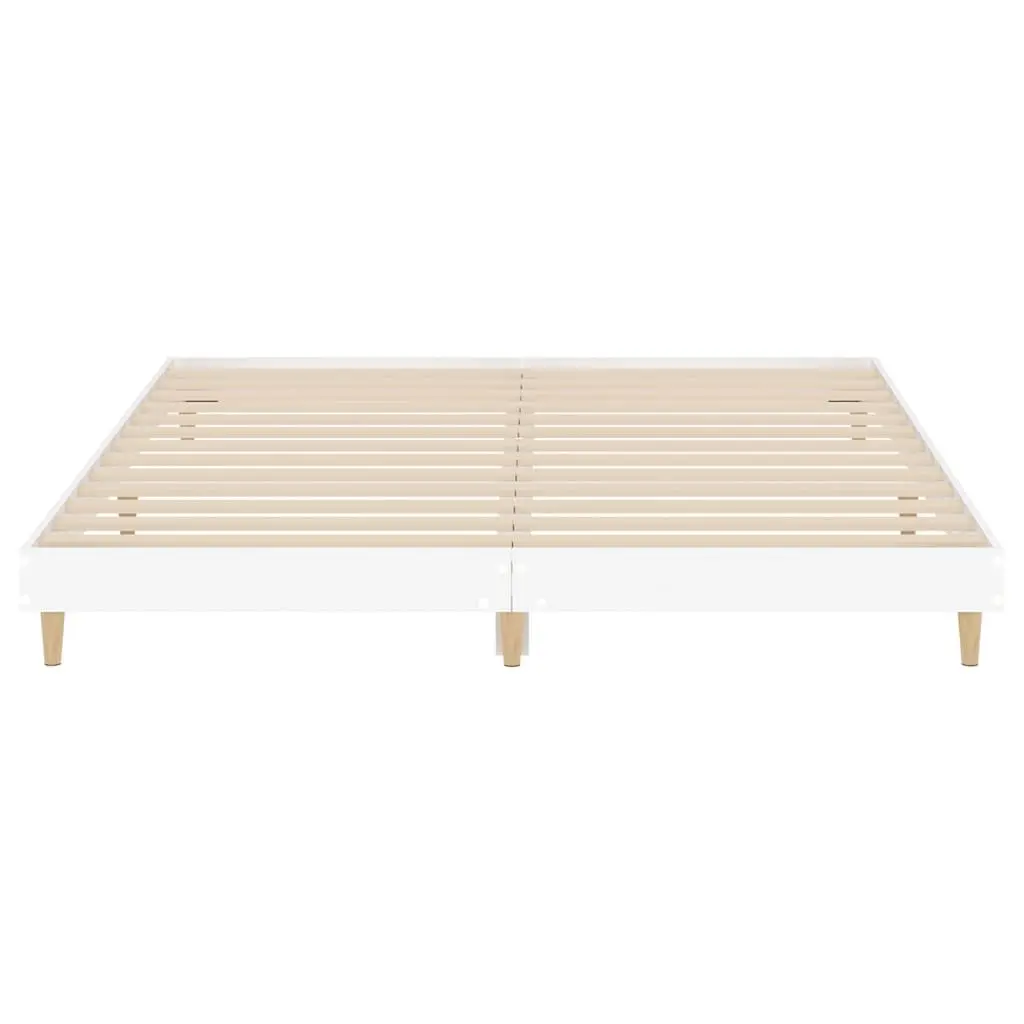 White King Bed Frame 183x203cm Engineered Wood