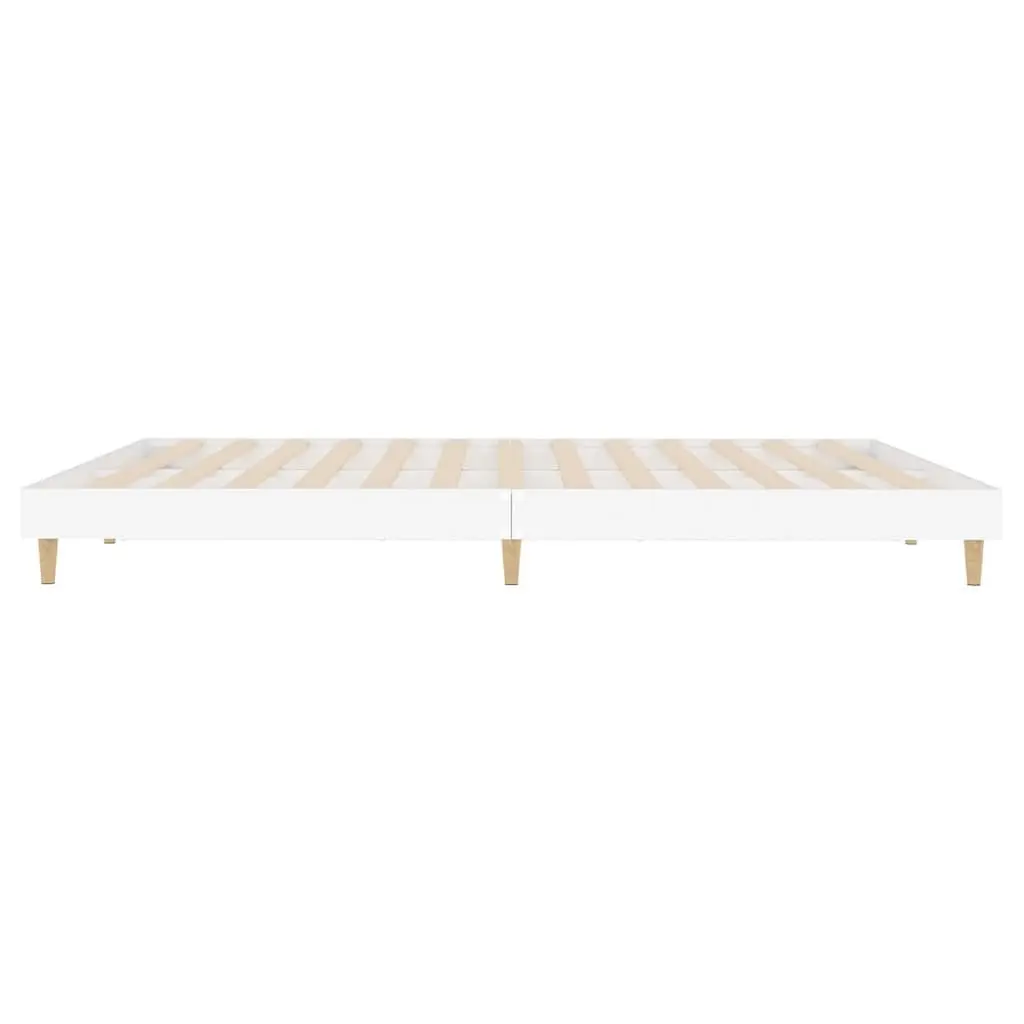 White King Bed Frame 183x203cm Engineered Wood