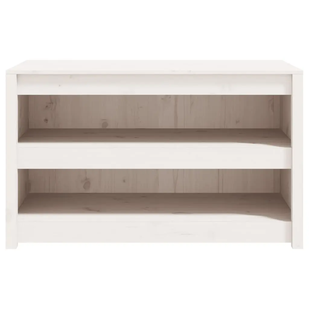 White Solid Pine Outdoor Kitchen Cabinet for Garden