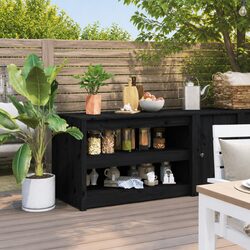 Wooden Outdoor Kitchen Cabinet for Garden Storage
