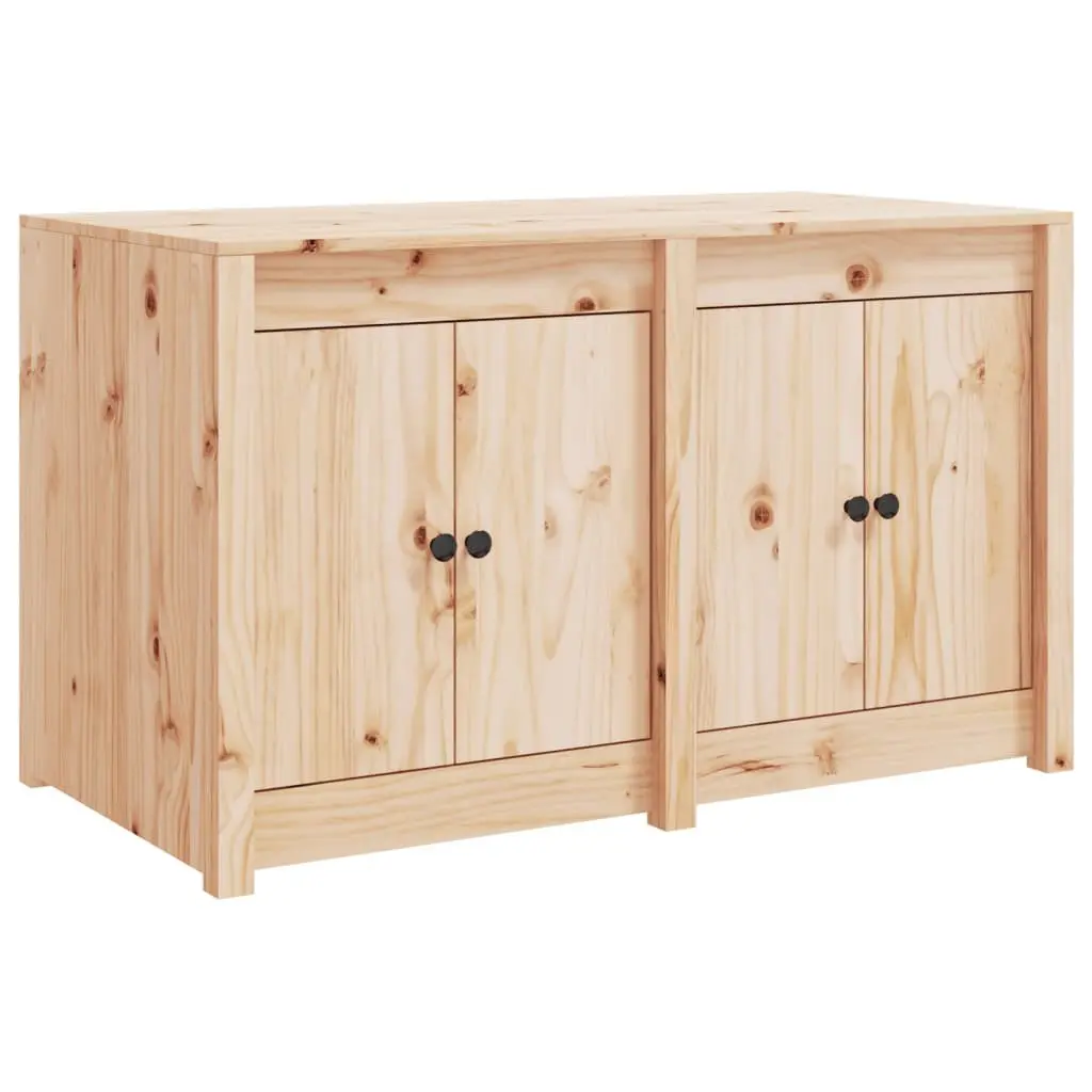 Solid Wood Pine Outdoor Kitchen Cabinet for Garden