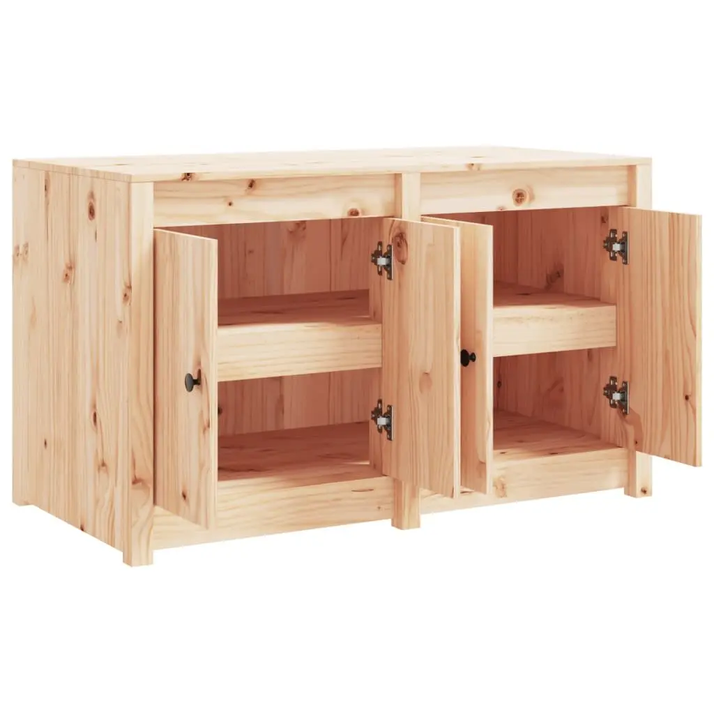 Solid Wood Pine Outdoor Kitchen Cabinet for Garden