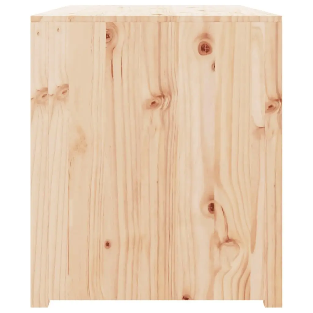 Solid Wood Pine Outdoor Kitchen Cabinet for Garden