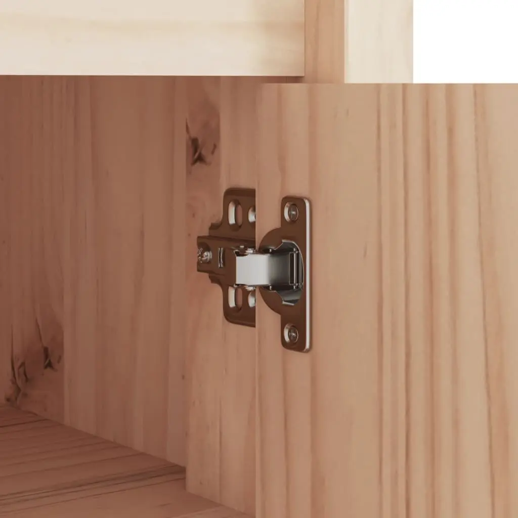 Solid Wood Pine Outdoor Kitchen Cabinet for Garden