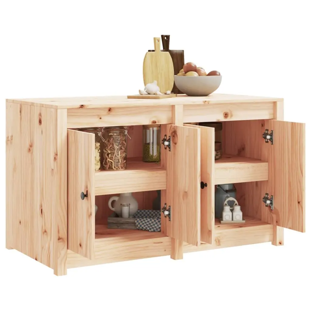 Solid Wood Pine Outdoor Kitchen Cabinet for Garden