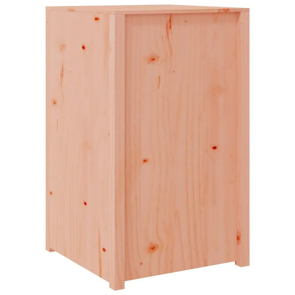 Outdoor Kitchen Cabinet Brown Solid Wood Storage Cupboard Garden Furniture