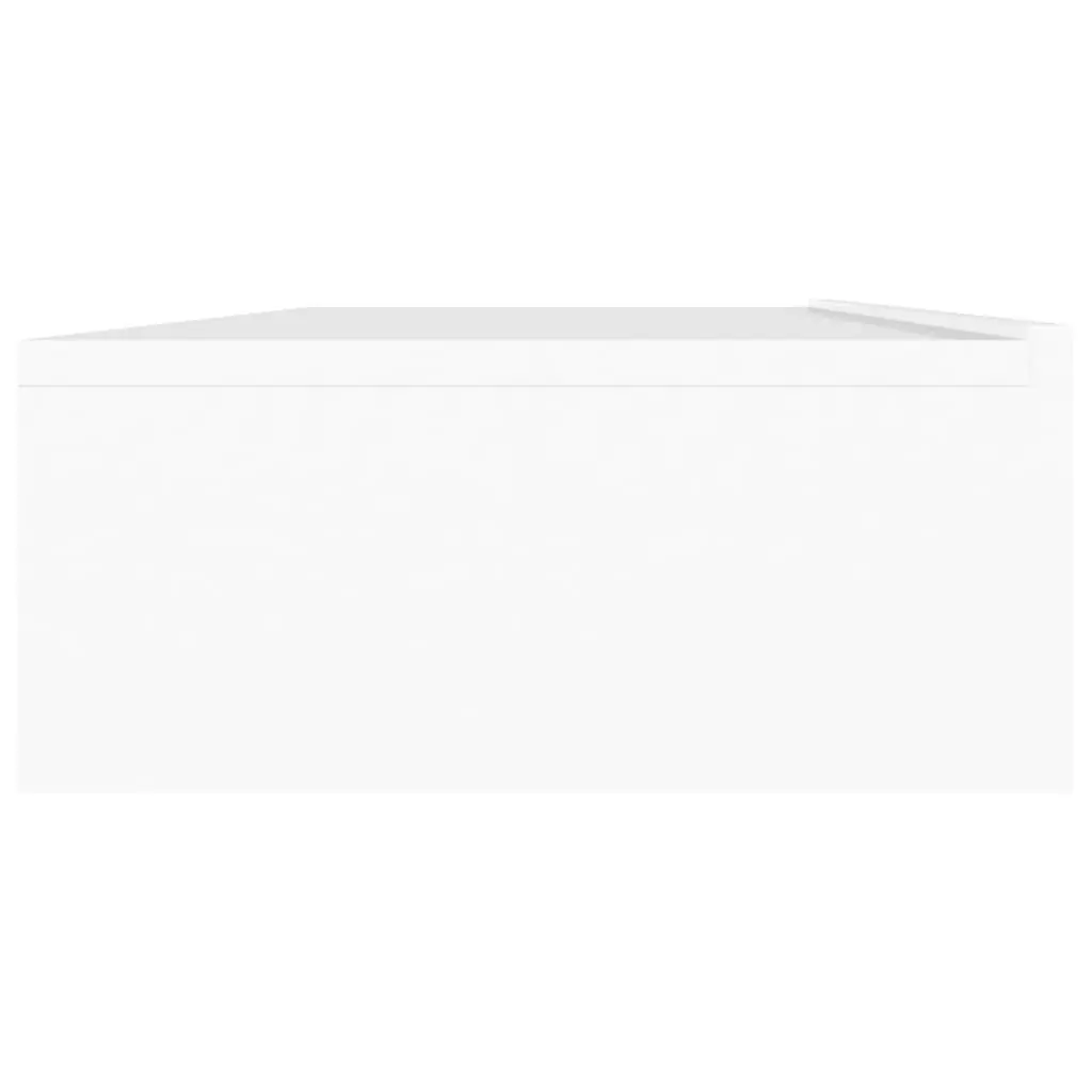 TV Cabinet Modern White 120x35x15.5cm Engineered Wood with RGB LED Lights
