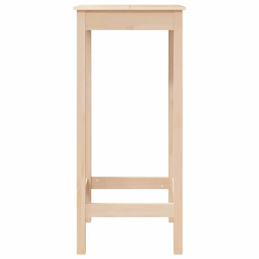 Solid Pine Wood Bar Table for Dining and Entertaining