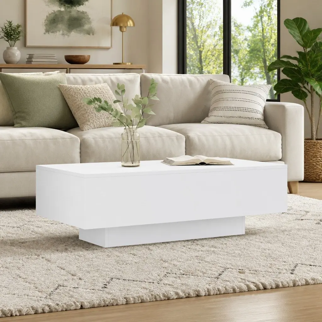 White Coffee Table for Living Room