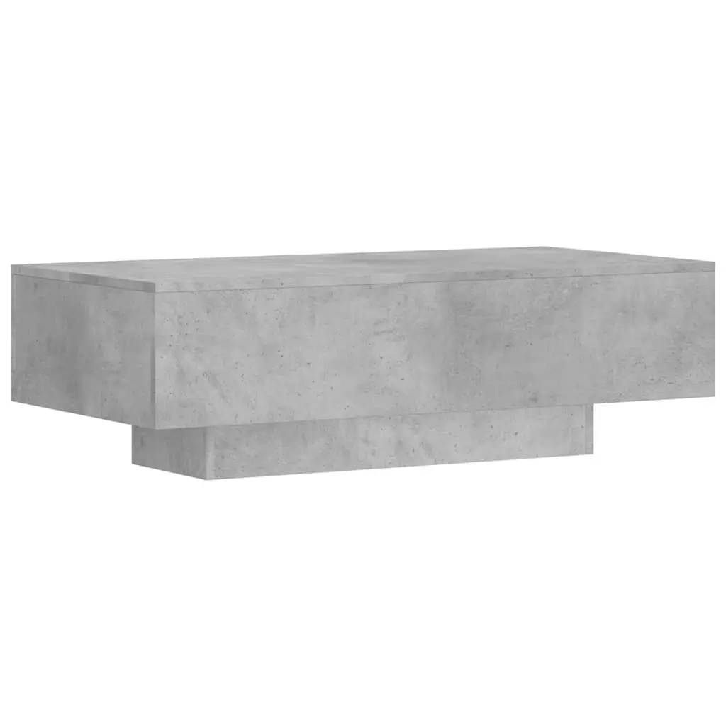 Coffee Table Grey Modern Design Spacious Tabletop Living Room Furniture Accent